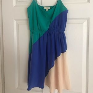Color blocked Lush dress, size Small